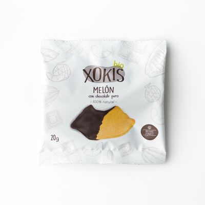 Xokis de melón - snack de melón con chocolate 25g