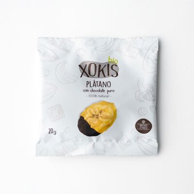 Bananen-Xokis – Bananensnack mit Schokolade 25g