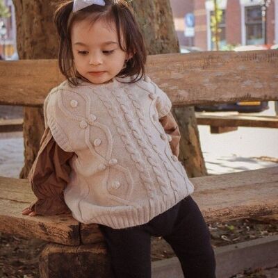 Leah Knit Vest - 100% Cotton