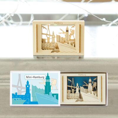 Hambourg Mini Silhouette Silhoubox S – Souvenir