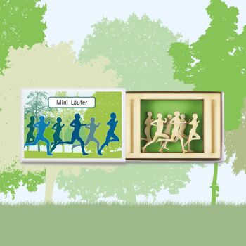 Runner Mini Silhouette Silhoubox S – Article cadeau 1