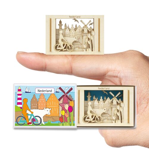 Nederland-Mini-Silhouette Silhoubox S – Souvenir