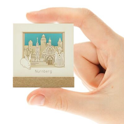 Nuremberg Mini-SILHOURAMA Silhoubox M – gift item