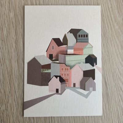 village | Carte postale A6