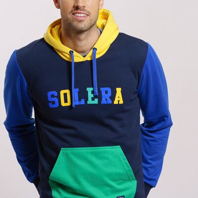 Marineblaues Sweatshirt 1