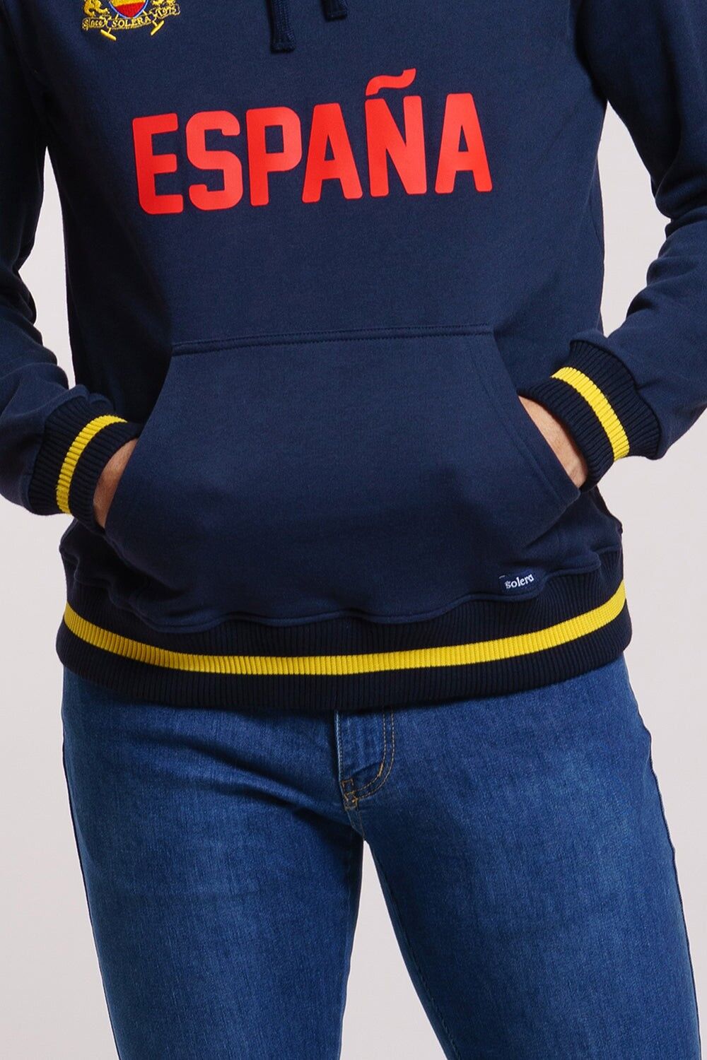 Felpa blu navy Spagna