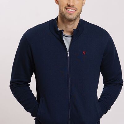 Sweat-shirt bleu marine