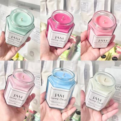 JAM Luxury Jar Candle (6 once fluide) - in scatola