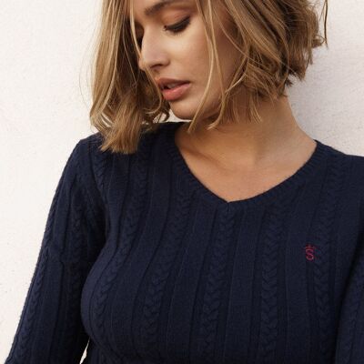 Maglione blu scuro 4