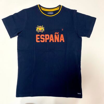 Marineblaues T-Shirt Spanien