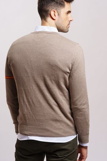 Mélange de pull beige 2 5