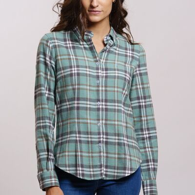 Camisa Verde Gris