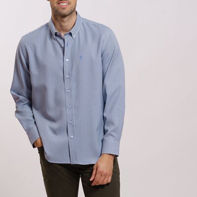 Camisa Cuadro Azul 5