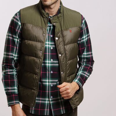 Gilet cachi 1