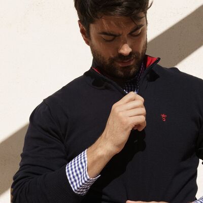Maglione blu scuro 2