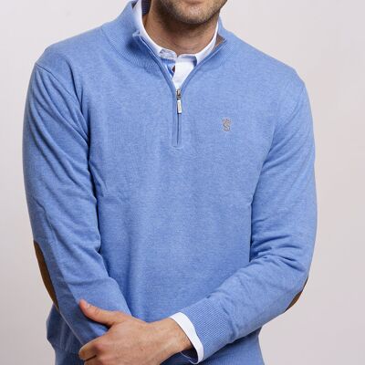 Pullover bleu
