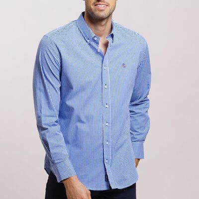 Camisa Cuadro Azul 2