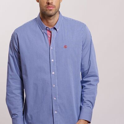 Chemise Vichy Bleu