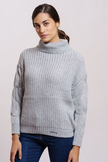 Pull gris 1 1