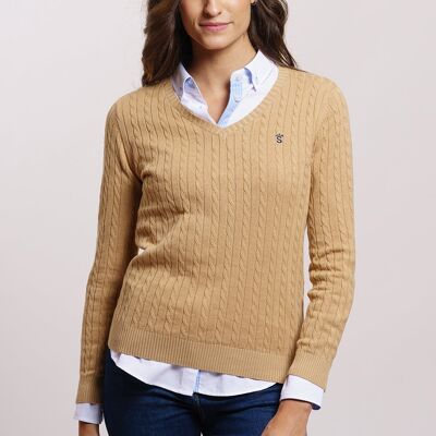 camel sweater