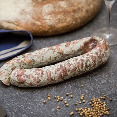 Dry sausage - without added nitrite salt
