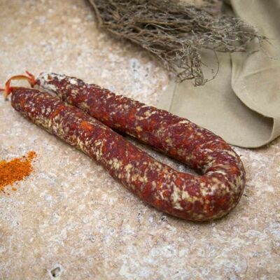 Chorizo pli - sans ajout de sel nitrité