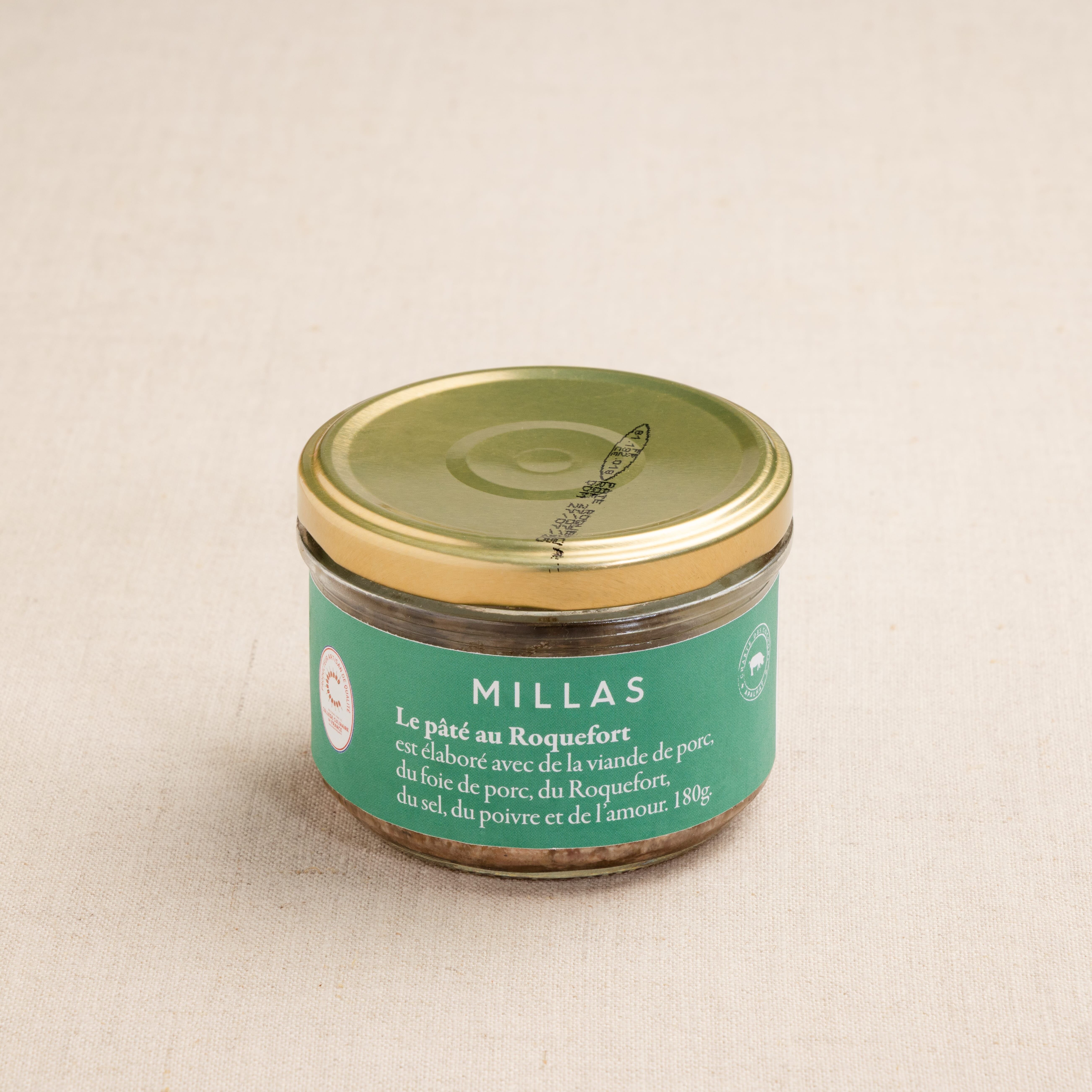 Pâté au roquefort fait main