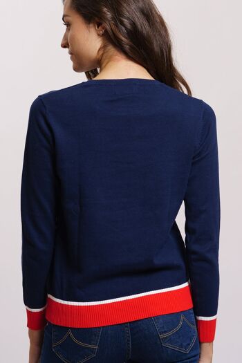 Pull bleu marine 11 6