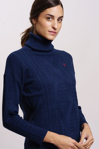 Pull bleu marine 10 2