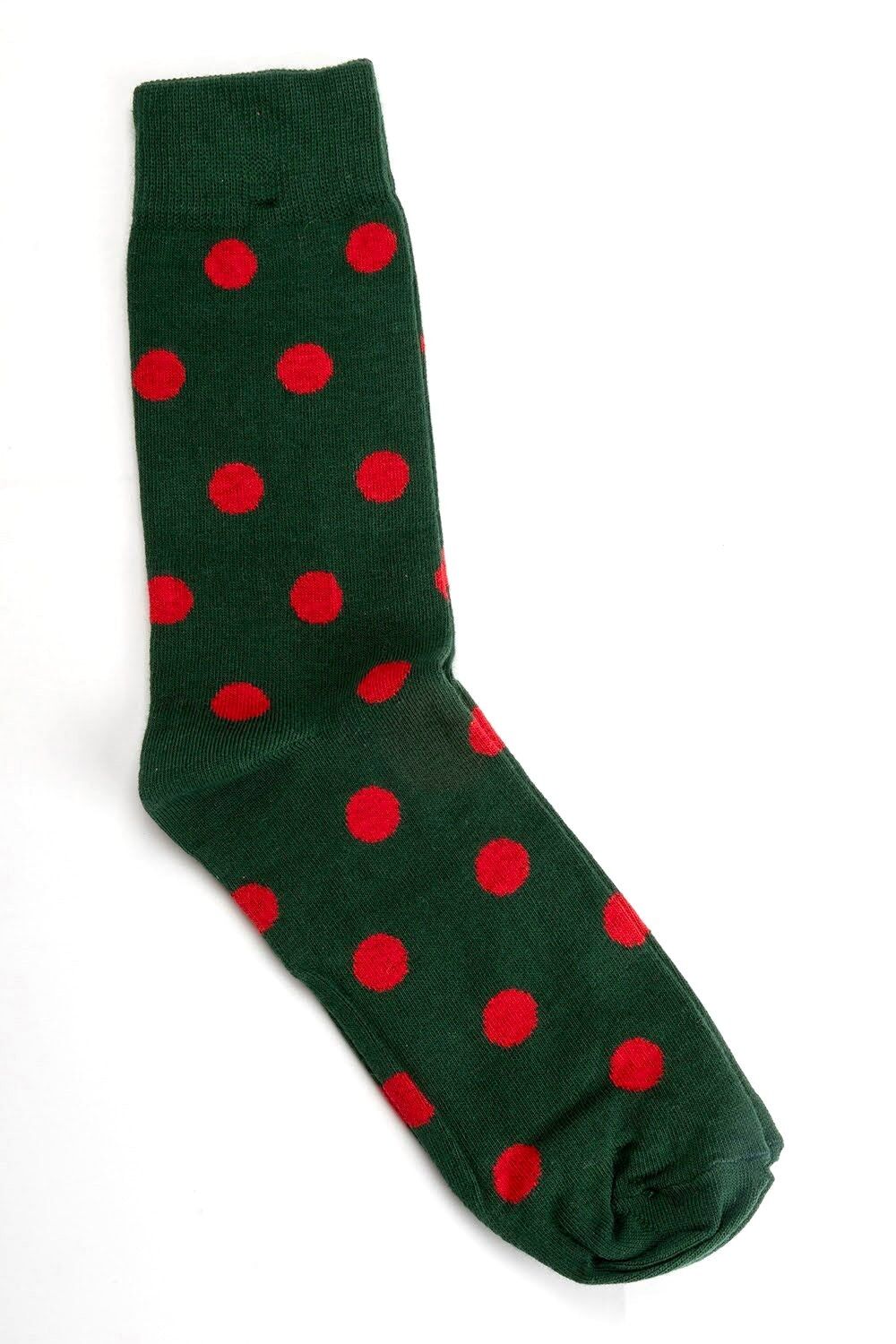 Calzini verdi/bordeaux