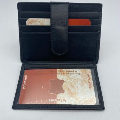 Double Black Card Holder