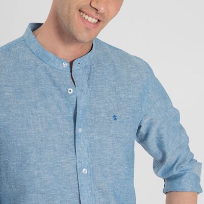Chemise bleue 3