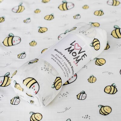 Buzzy Bee Swaddle