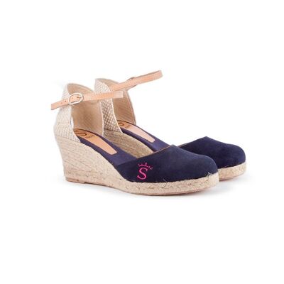 chaussure bleue