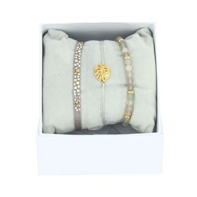 Strass Box Foil-Light Ice Brown 1 - Yellow Gold/Golden Shadow