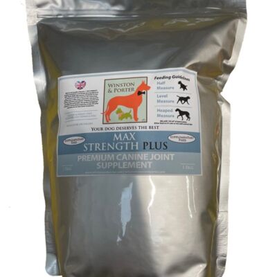 Max Strength Plus Premium Canine Joint Supplement From - 1.8kg