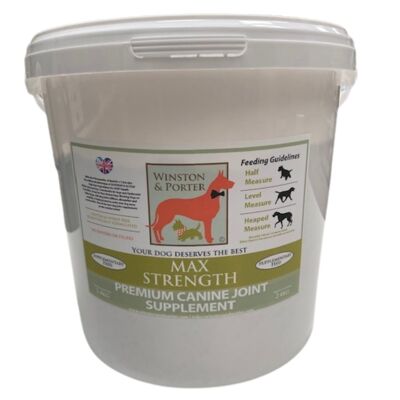 Max Strength Premium Canine Joint Supplement - Adult Working & Performance From - 5kg
