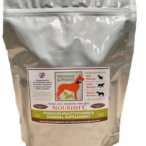 Nourish + C Premium Multi Vitamines & Minéraux ALL IN ONE Raw Dog Food Supplement - 1.2kg