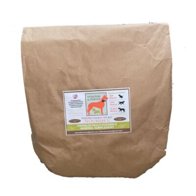 Nourish + C Premium Multi Vitamin & Mineral ALL IN ONE Raw Suplemento alimenticio para perros - 5 kg