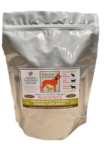 Nourish + C Premium Multi Vitamines & Minéraux ALL IN ONE Raw Dog Food Supplement - 10kg 3
