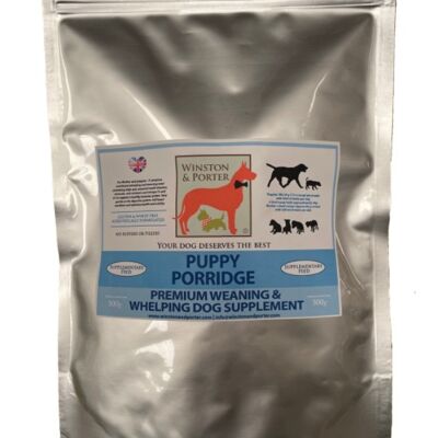 Integratore per lo svezzamento e il parto Premium Puppy Porridge - 500g