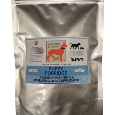 Suplemento Premium para el destete y el parto de Puppy Porridge - 500 g