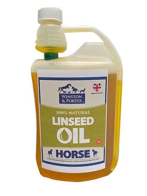 100% Natural Linseed Oil for Horses - 1L