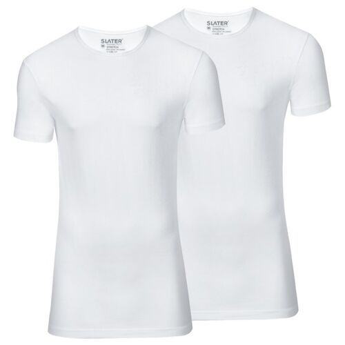 6800 Stretch extra Long Ronde Hals T-shirt (+7cm)