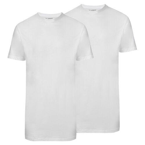 2700 Basic extra Long Ronde Hals T-shirt (+7cm)