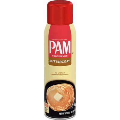 Pam cooking spray butter 17oz