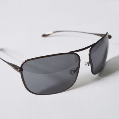 Iono – Brunello Titanium Frame High-Contrast Sunglasses