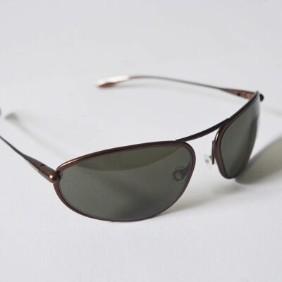 Exo – Brunello Polarisierte Sonnenbrille mit Titanrahmen