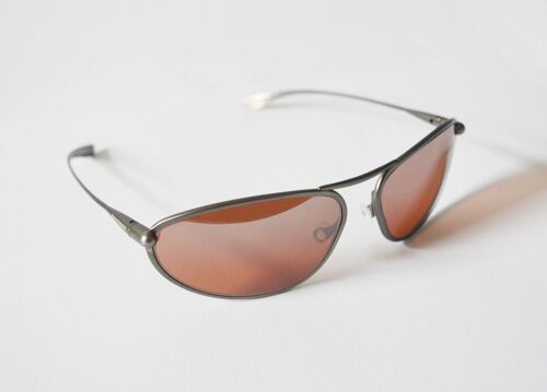Exo – Gunmetal Titanium Frame Silver Gradient Mirror Photochromic Sunglasses