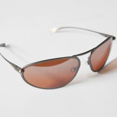 Exo – Gunmetal Titanium Frame Silver Gradient Mirror Photochromic Sonnenbrille